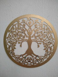 Imagem do produto Mandala Árvore da Vida Decoração em MDF com Pedras Naturais